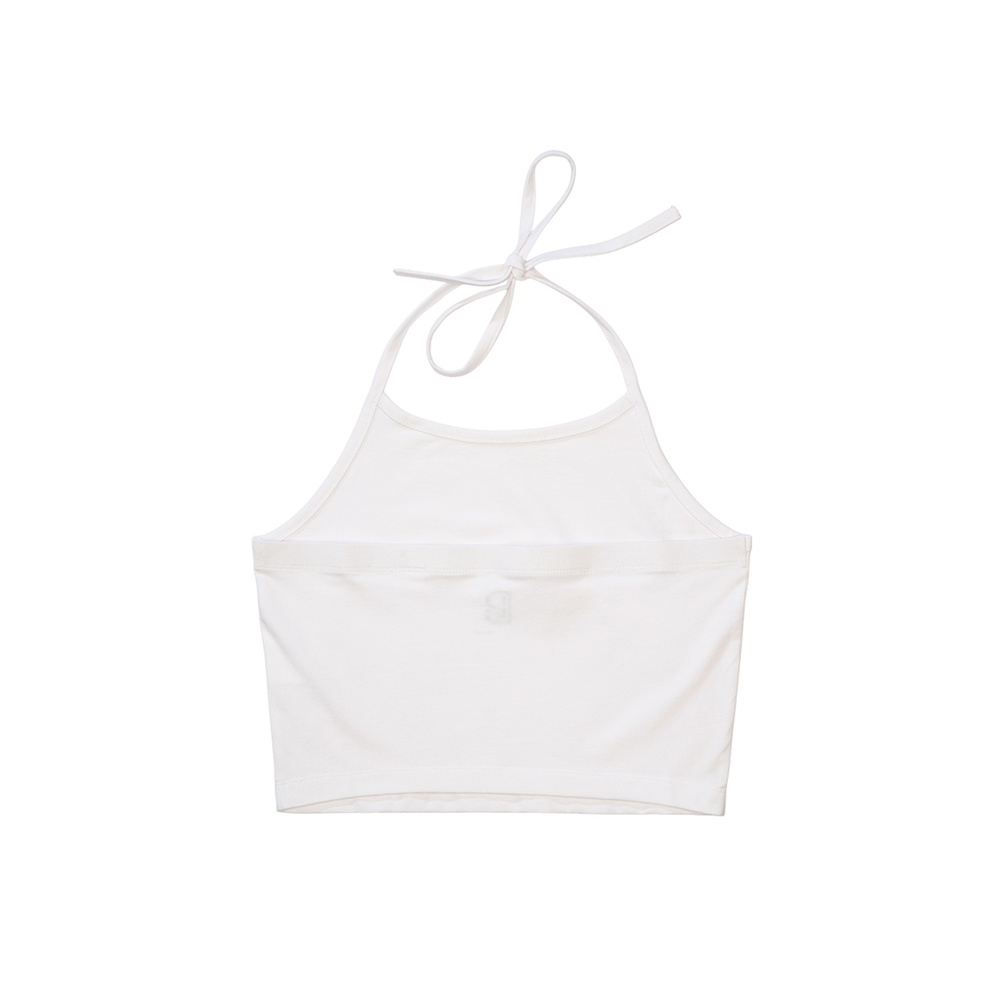 Brandit - Neckholder Sleeveless top - White